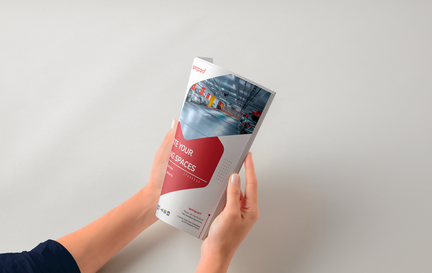 Page présentant les solutions SpringCard