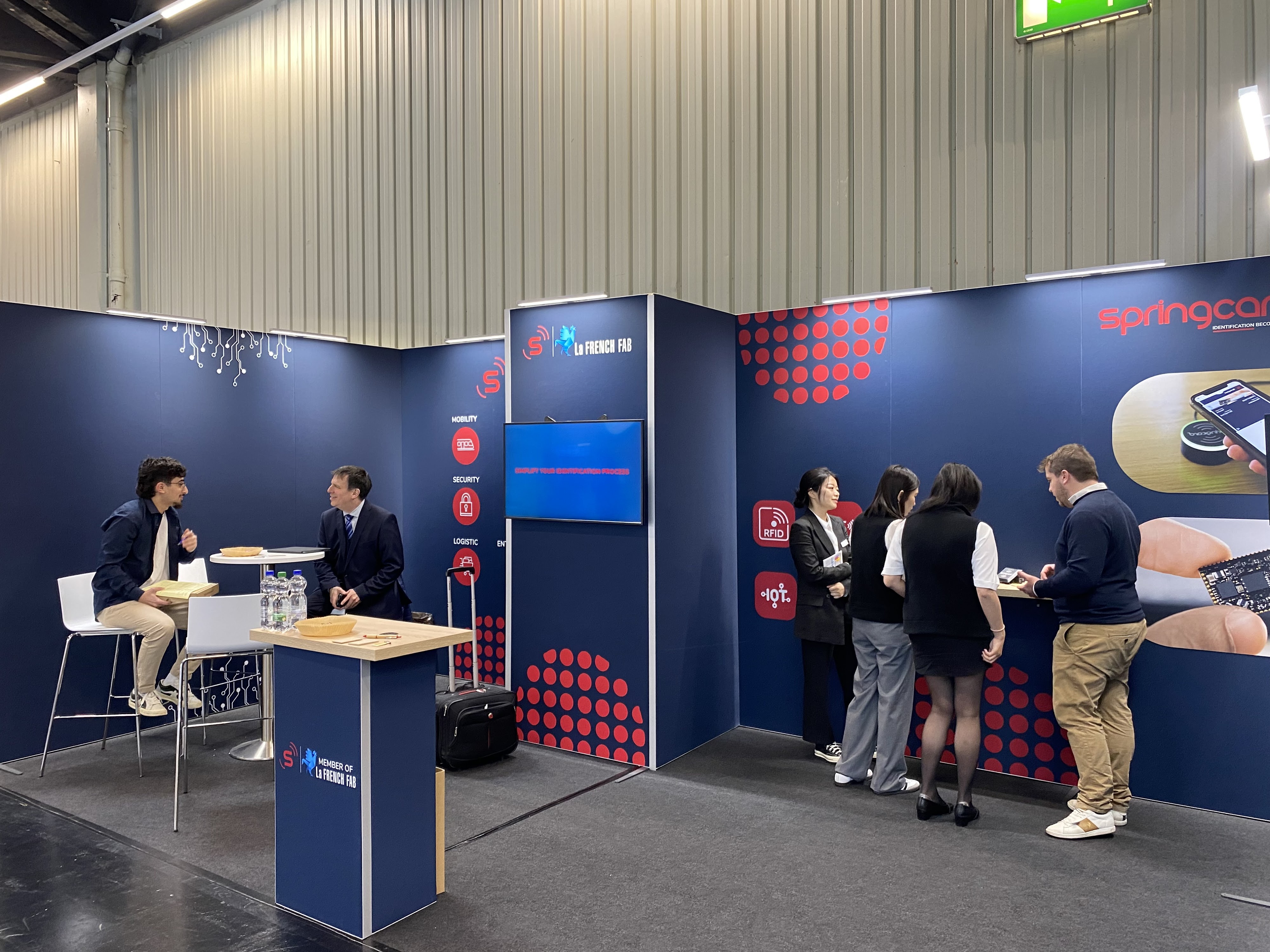 Stand SpringCard à Embedded World 2024